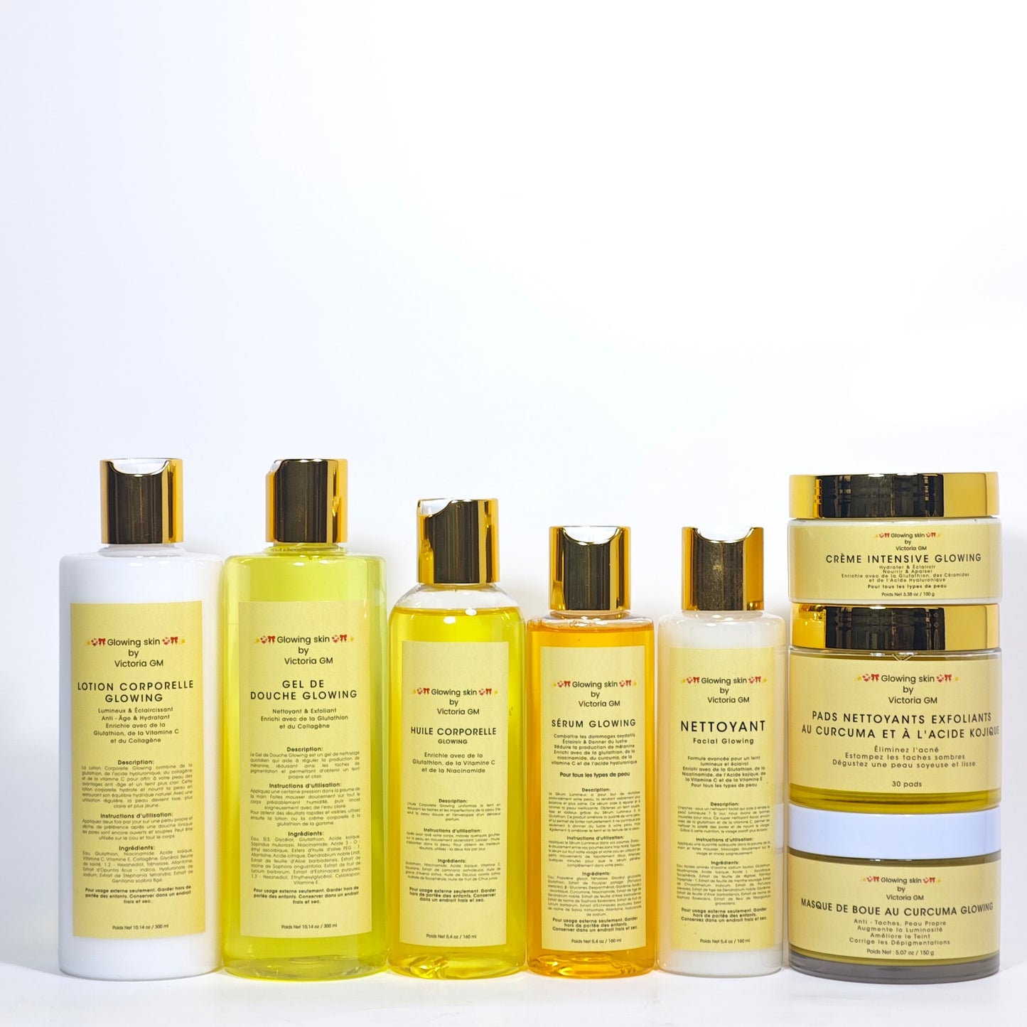 Lait Corporelle GLOWING SKIN by Victoria GM