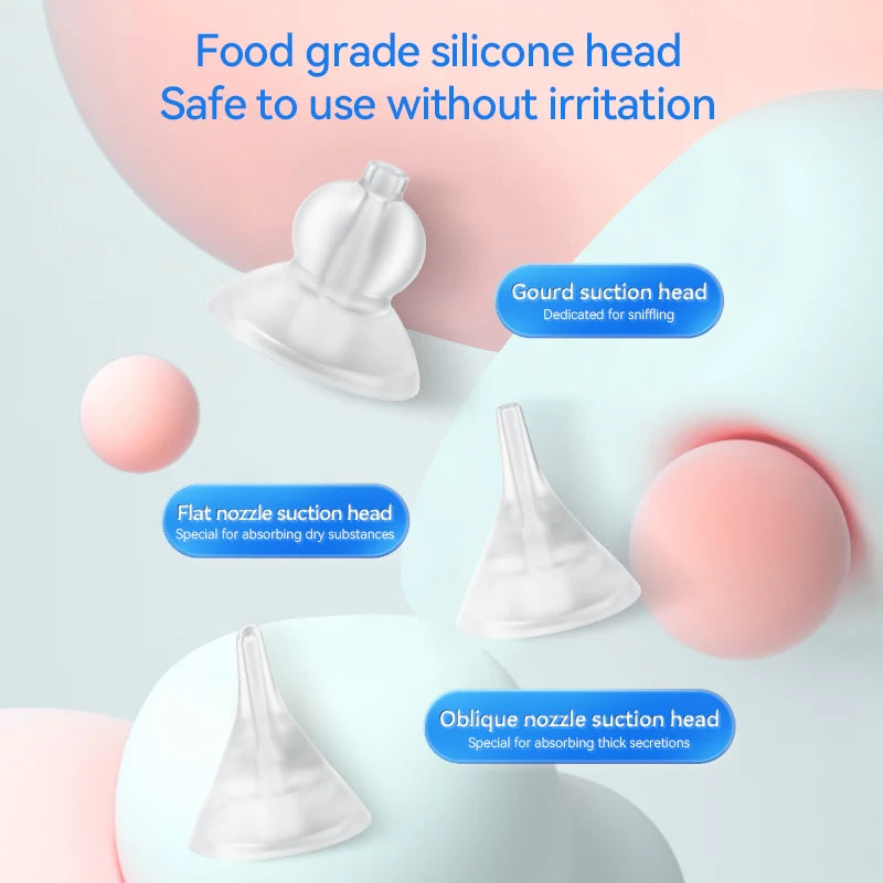 Electric Nasal Aspirator for Babies And Children - Snot Booger Cleaner Nasal Suction Machine for Infants to Remove Nasal Obstruc