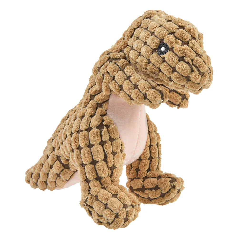 Cats and Dogs Pet Plush Dinosaur Toys Interactive Dog Chew Toys Plush Stuffed Pet Supplies Dog Toys for Small Dogs
