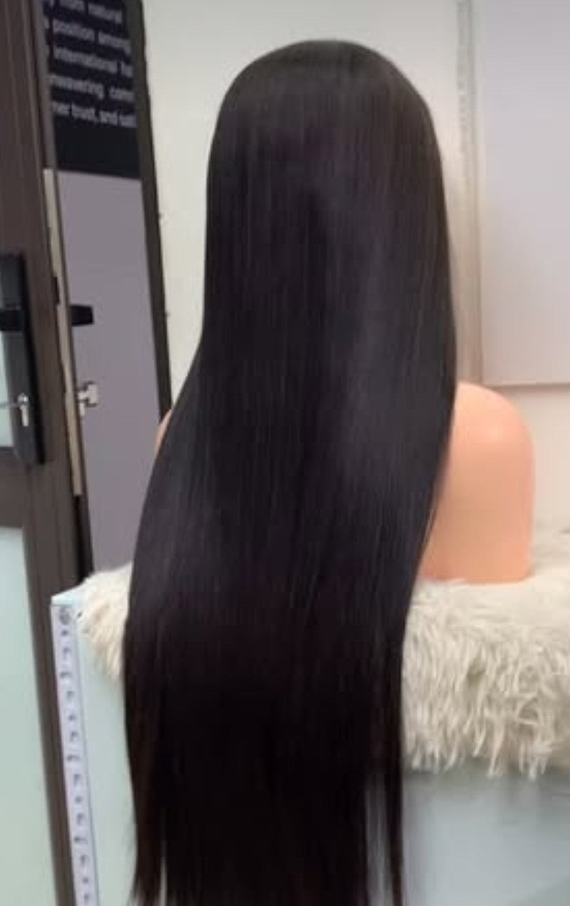 Cheveux humain vietnamien IGH, borne straight droit