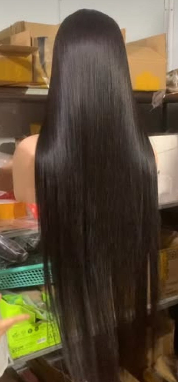 Cheveux humain vietnamien IGH, borne straight droit