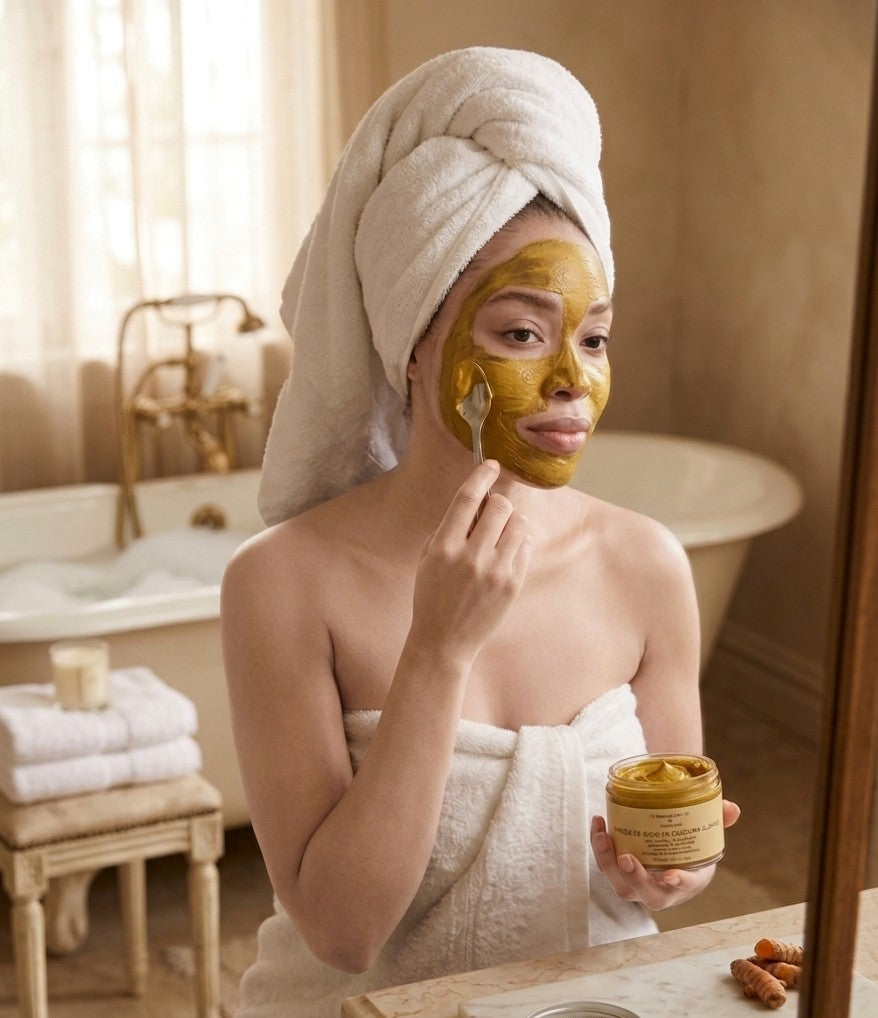 Masque de Boue au Curcuma GLOWING SKIN by Victoria GM