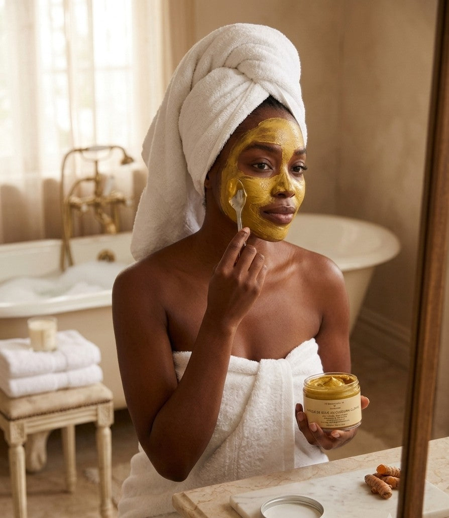 Masque de Boue au Curcuma GLOWING SKIN by Victoria GM
