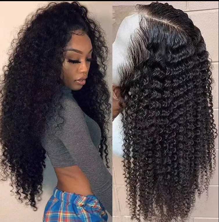 Curly Lace Frontal Perruques