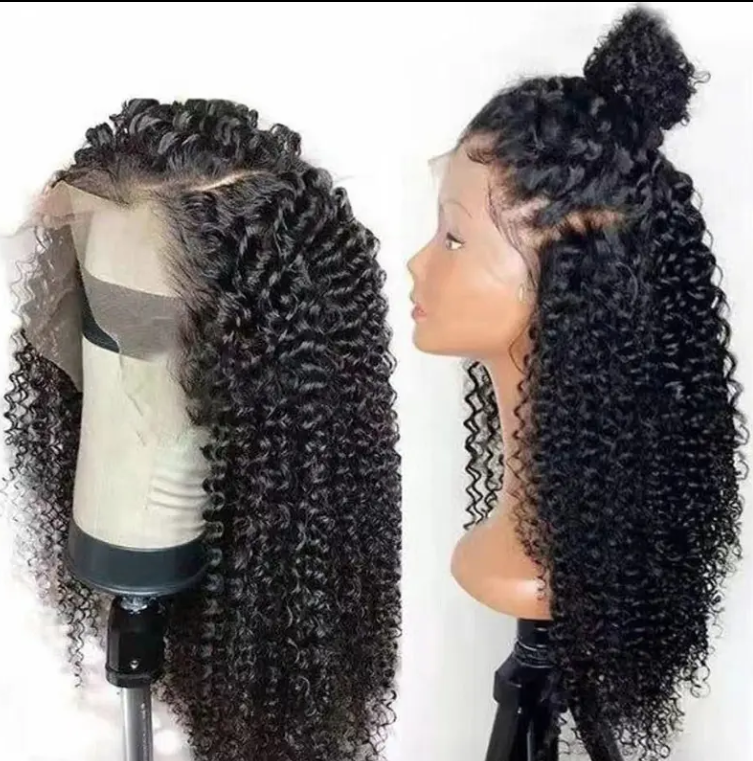 Curly Lace Frontal Perruques