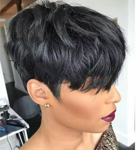 Perruque Pixie Coupe Courte Cheveux