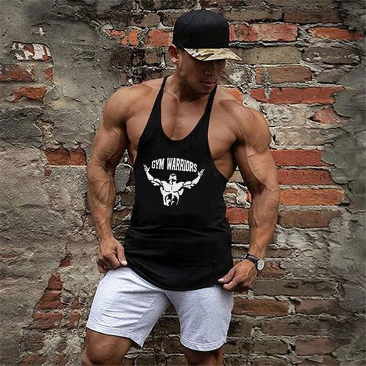 Muscle Guys Brand Clothing Gym Tank Tops Men's Fitness Cotton Clothes Singlets Men Stringer Bodybuilding Sleeveless Shirt