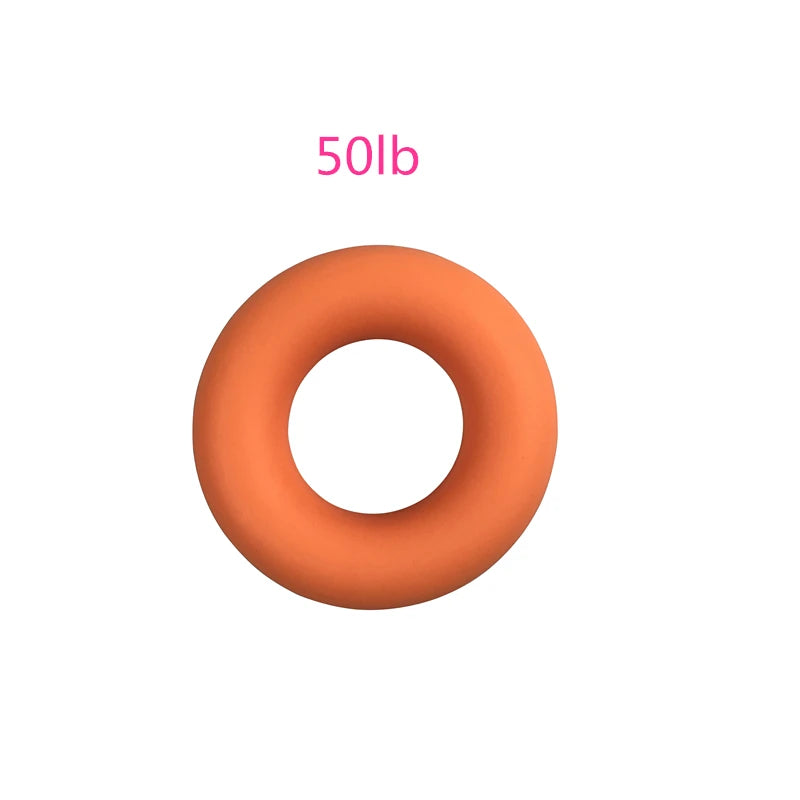 Fitness 30lb 40lb 50lb Strength Hand Grip Muscle Power Training Silicone Easy Carrier Hand Grips Fitness Silicone Ring Exerciser