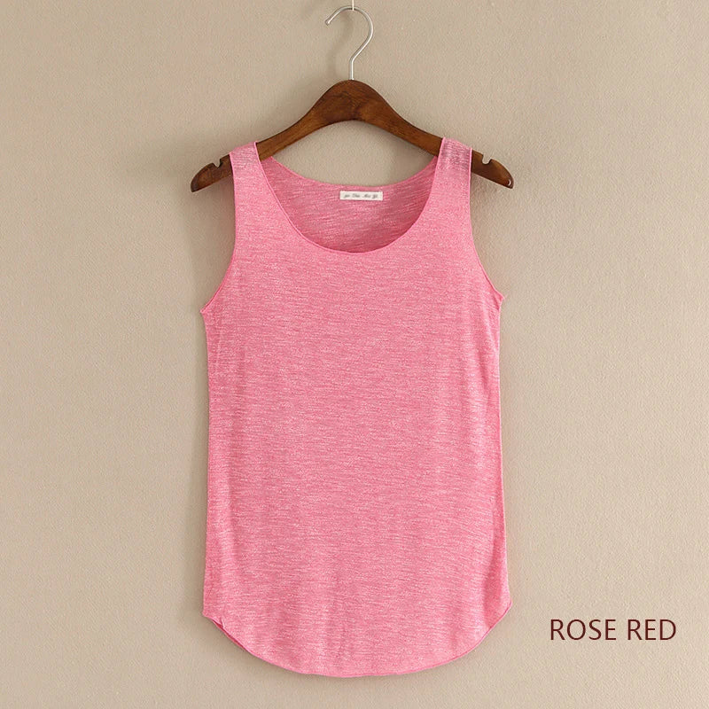 HOT Summer Fitness Tank Top New T-Shirt Plus Size Loose Model Women's T-Shirt Cotton O-Neck Slim Tops Fashion Women's Clothes