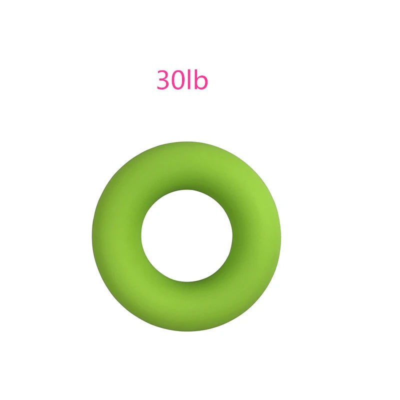 Fitness 30lb 40lb 50lb Strength Hand Grip Muscle Power Training Silicone Easy Carrier Hand Grips Fitness Silicone Ring Exerciser