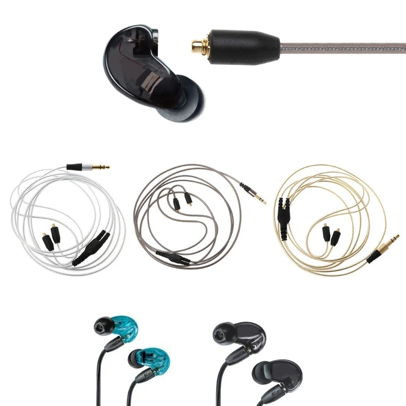 MMCX Cable for  SE215 SE315 SE535 SE846 Earphones Headphone Cables Cord for xiaomi