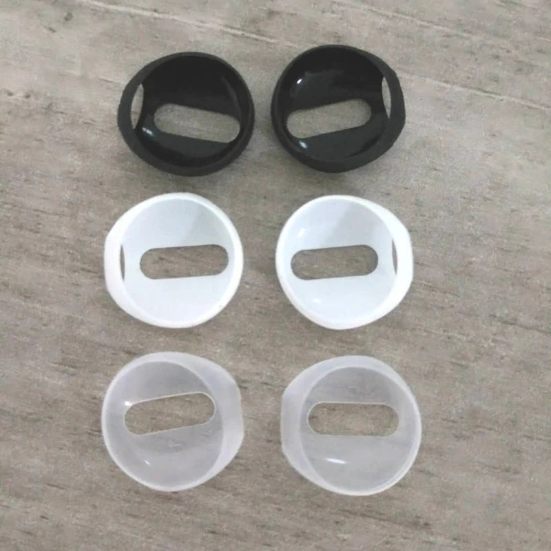 2pcs/pair Ear pads for AirPods Wireless Bluetooth for iPhone 7 7Plus earphones silicone ear caps earphone case earpads eartips