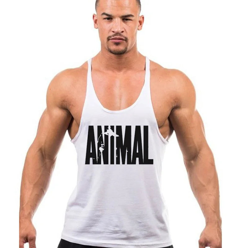 Muscle Guys Brand Clothing Gym Tank Tops Men's Fitness Cotton Clothes Singlets Men Stringer Bodybuilding Sleeveless Shirt