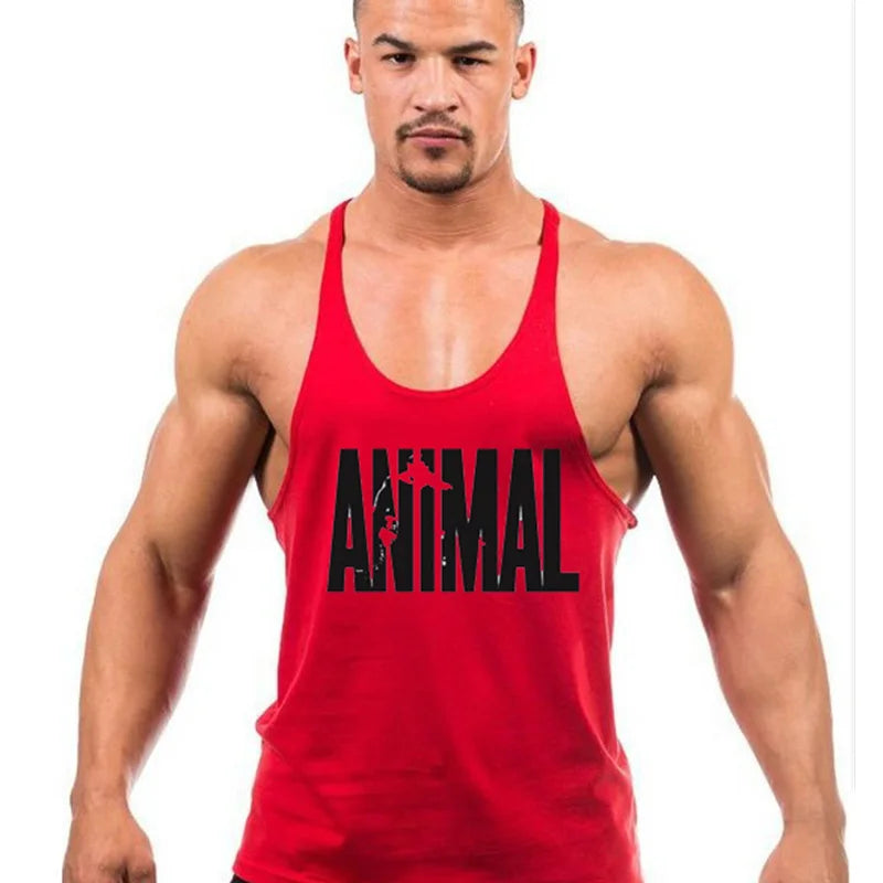 Muscle Guys Brand Clothing Gym Tank Tops Men's Fitness Cotton Clothes Singlets Men Stringer Bodybuilding Sleeveless Shirt