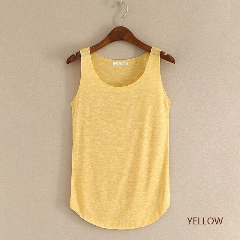 HOT Summer Fitness Tank Top New T-Shirt Plus Size Loose Model Women's T-Shirt Cotton O-Neck Slim Tops Fashion Women's Clothes