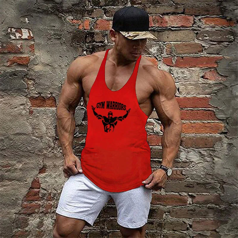 Muscle Guys Brand Clothing Gym Tank Tops Men's Fitness Cotton Clothes Singlets Men Stringer Bodybuilding Sleeveless Shirt