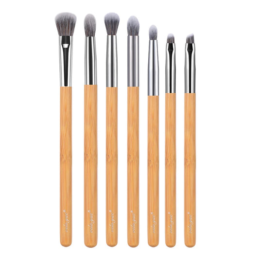 Vela.Yue Premium Makeup Brush Set 7pcs Eyeshadow Smudge Blending Contour Eyeliner Eyebrow Makeup Applicator Tools Kit