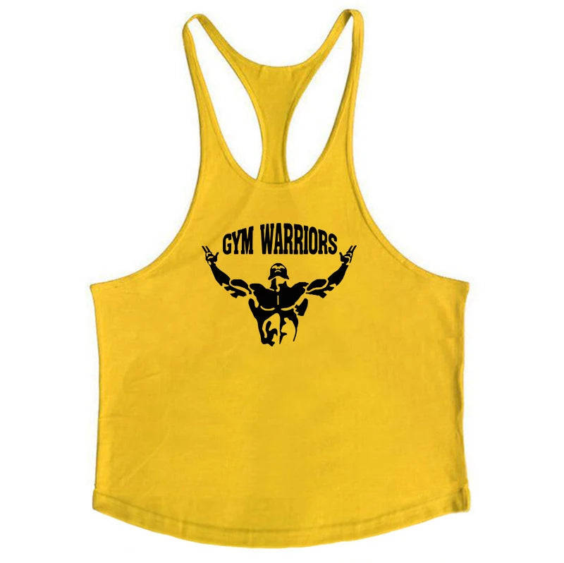 Muscle Guys Brand Clothing Gym Tank Tops Men's Fitness Cotton Clothes Singlets Men Stringer Bodybuilding Sleeveless Shirt