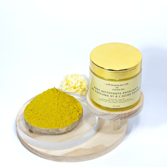 Pads Nettoyants Exfoliants  GLOWING SKIN by Victoria GM