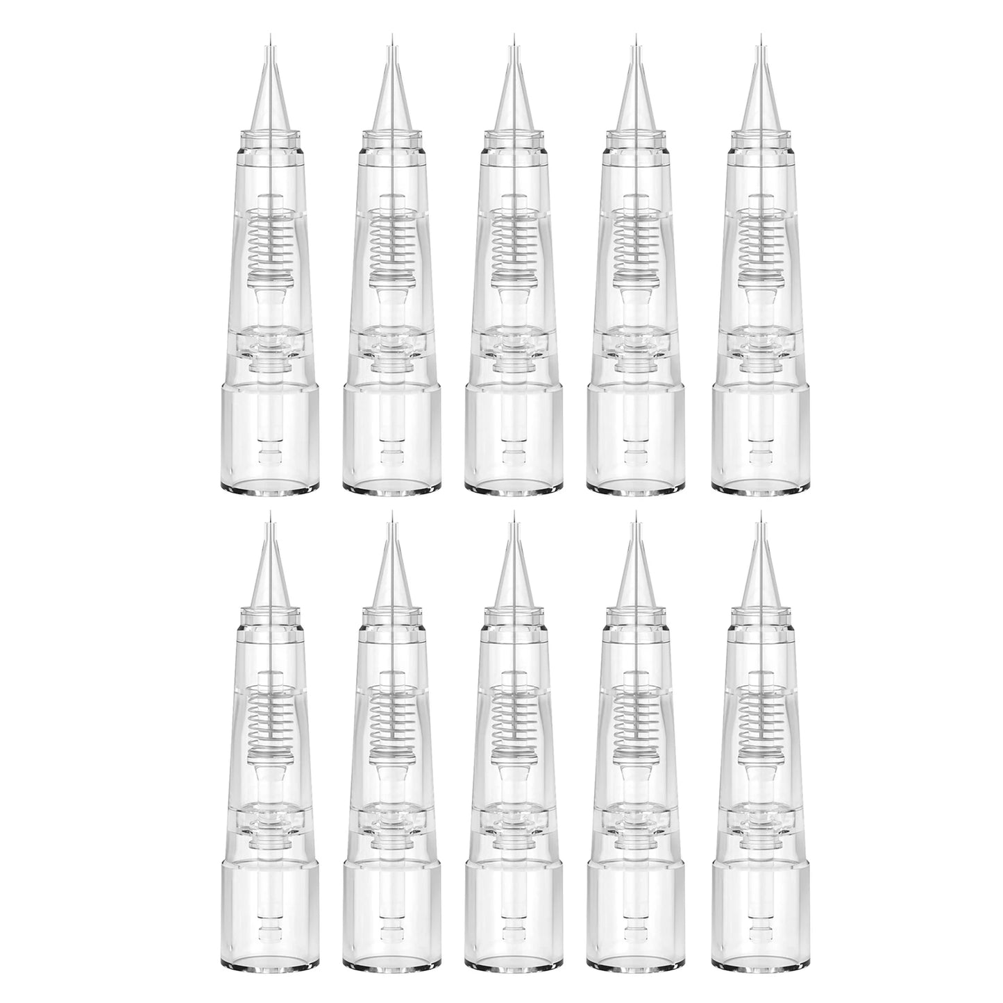 Biomaser Professional Permanent Makeup Cartridge Needles 1R/2R/3RL/5RL Disposable Sterilized Tattoo Pen Machine Needles Tips
