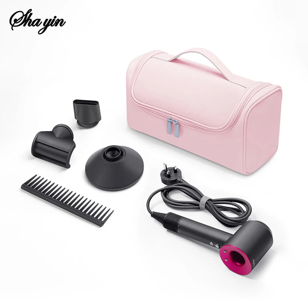 Hair Dryer Storage Bag, Multifunctional Curling Wand Travel Pouch, Portable Makeup Bag For Men And Women