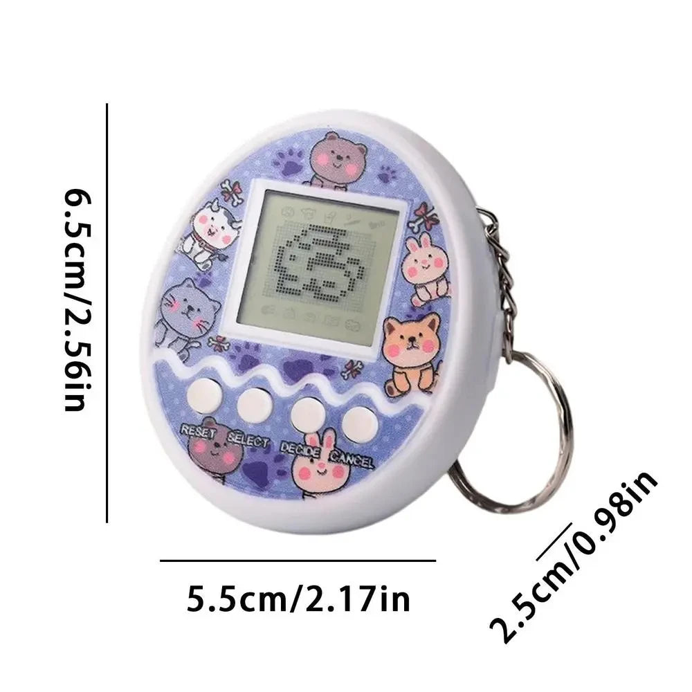 Electronic Pet Game Toys Virtual Tamagotchi in Russian Original German Spanish Polish Digital Animal Toys For Kids Child Pixel