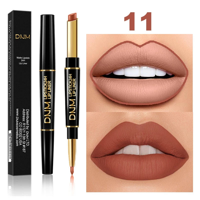 Lipstick Set Sexy Beauty Long Lasting Waterproof Pigment Matte Lipstick Pencils Moisturizer Lips Makeup Kit
