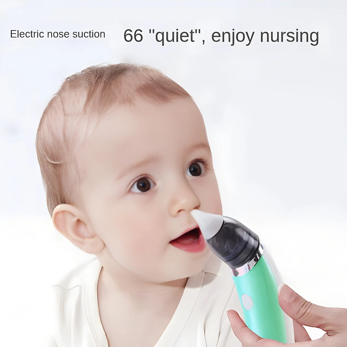Electric Toddler Nasal Aspirators Automatic Newborns Nasal Cleaner Rechargeable Detachable Anti-reflux for Newborn Baby Nursing