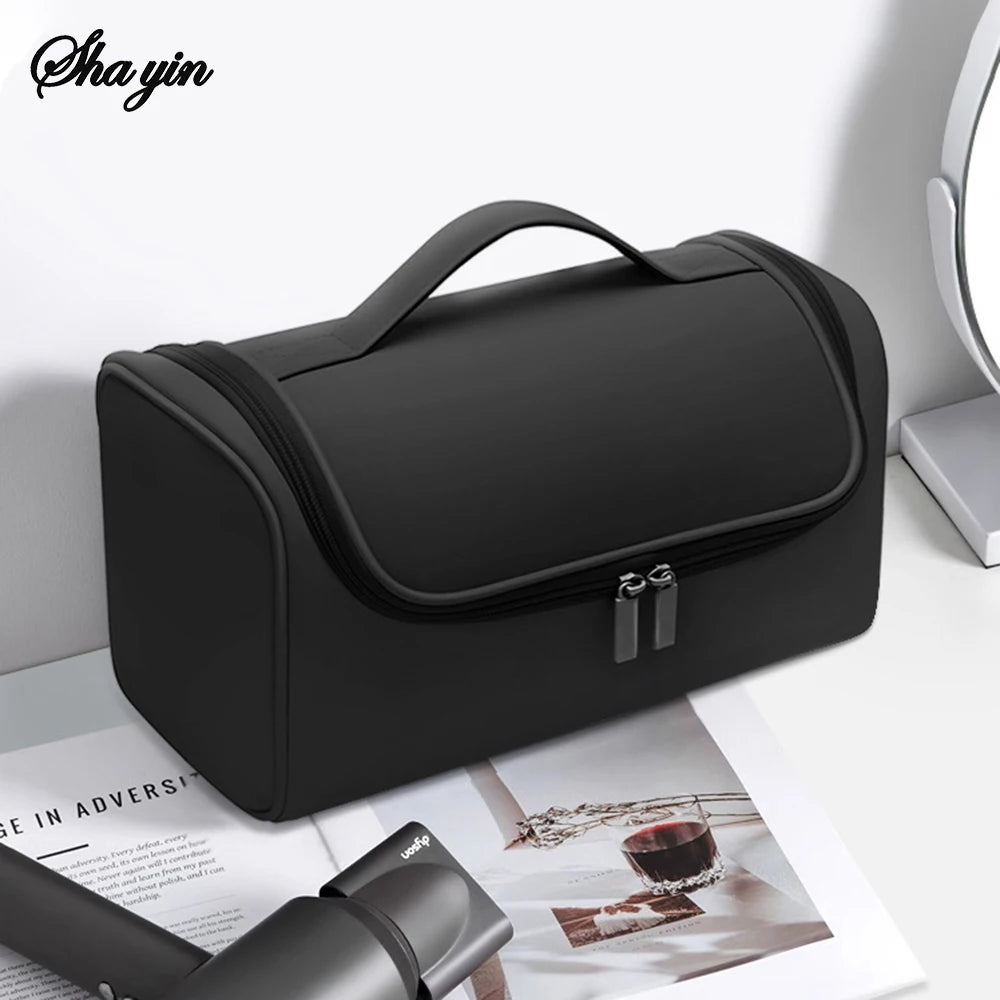Hair Dryer Storage Bag, Multifunctional Curling Wand Travel Pouch, Portable Makeup Bag For Men And Women