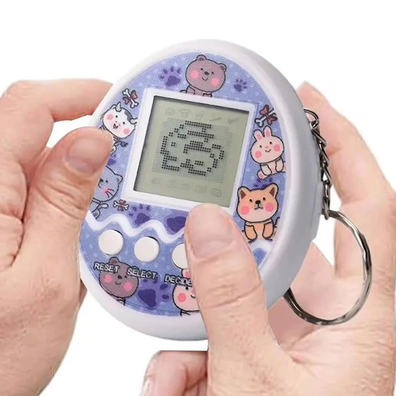 Electronic Pet Game Toys Virtual Tamagotchi in Russian Original German Spanish Polish Digital Animal Toys For Kids Child Pixel
