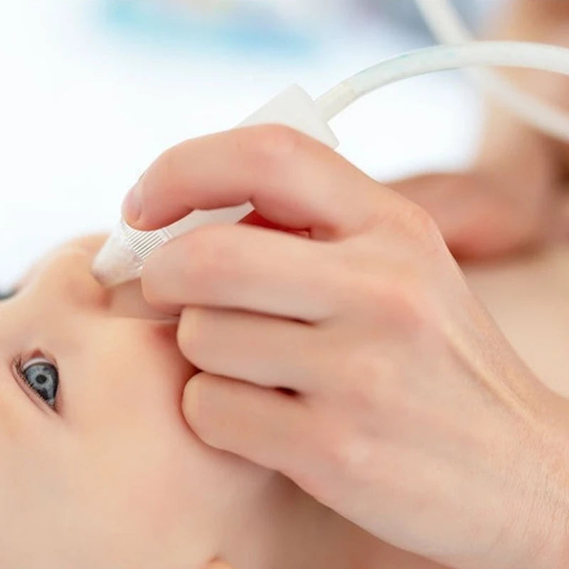 Baby Nasal Aspirator Powerful Hand Pump Nose Sucker Quiet Manual Nose Suctioners For Babies Baby Nasal Sucker Aspirator Snot