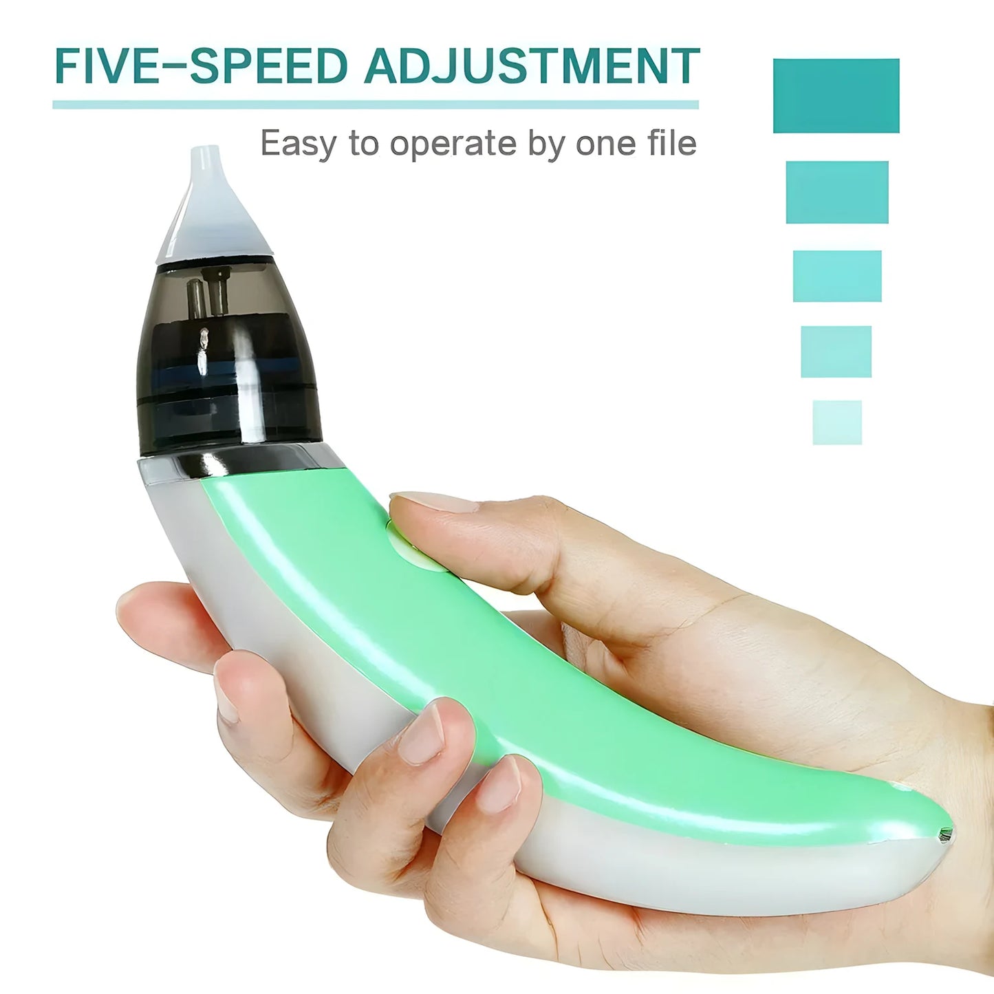 Electric Toddler Nasal Aspirators Automatic Newborns Nasal Cleaner Rechargeable Detachable Anti-reflux for Newborn Baby Nursing