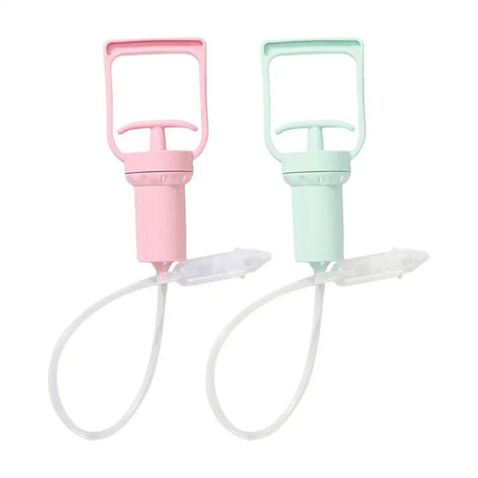 Baby Nasal Aspirator Powerful Hand Pump Safe Comfortable Nose Cleaner For Newborns Toddlers Kids Congestion Relief Mucus Remover