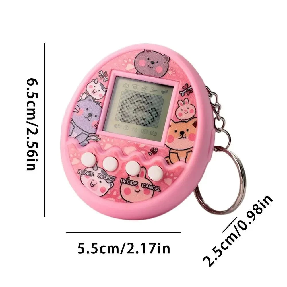 Electronic Pet Game Toys Virtual Tamagotchi in Russian Original German Spanish Polish Digital Animal Toys For Kids Child Pixel