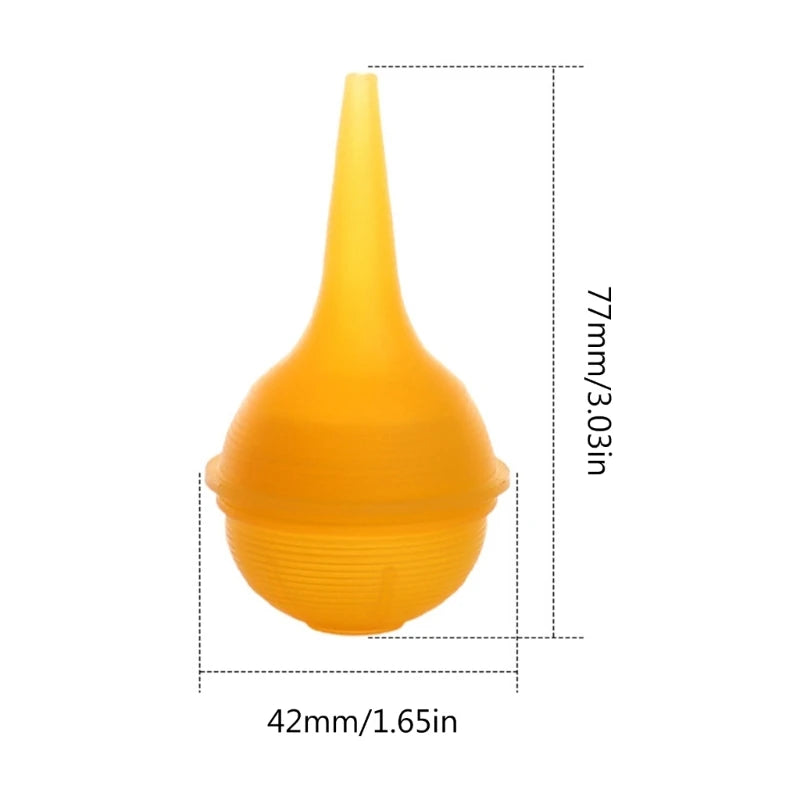 Baby Nasal Aspirator Nose Aspirator Vacuum Suction Kit Nose Cleaner with Soft Silicone Nozzle Hand Squeeze Snot Remover