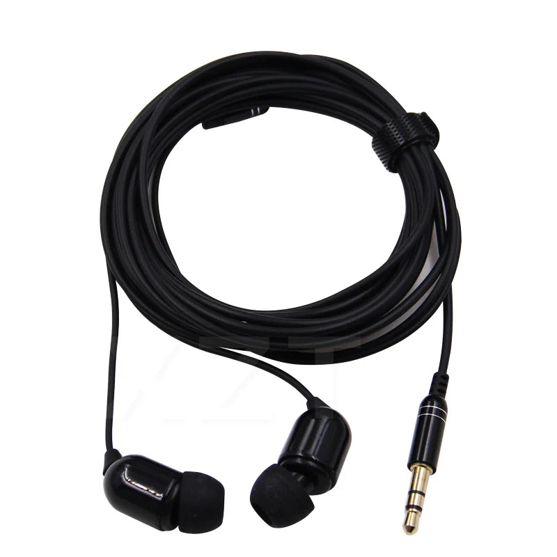 High-Quality Long In-Ear Wired Earphone Monitor Headphone 3.5mm Stereo Headset for Xiaomi iPhone 5 6 Phone