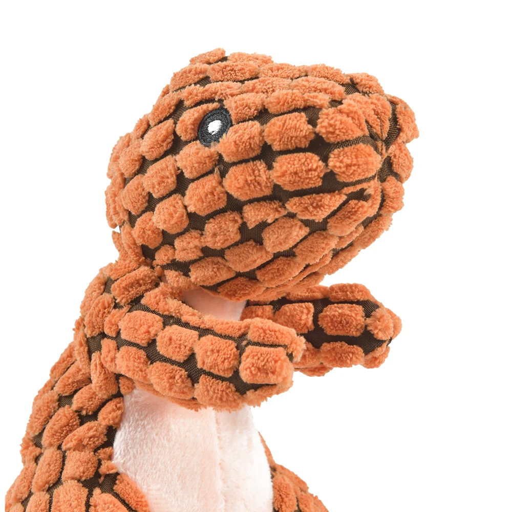 Cats and Dogs Pet Plush Dinosaur Toys Interactive Dog Chew Toys Plush Stuffed Pet Supplies Dog Toys for Small Dogs