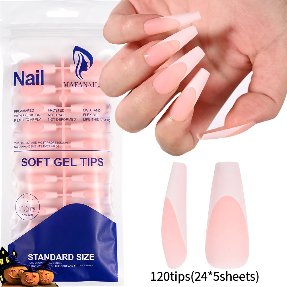 100 pcs d’ongles press-on rose clair, courts à moyens, carrés, faux ongles portables, 10 tailles, couverture complète, décoration pour doigts