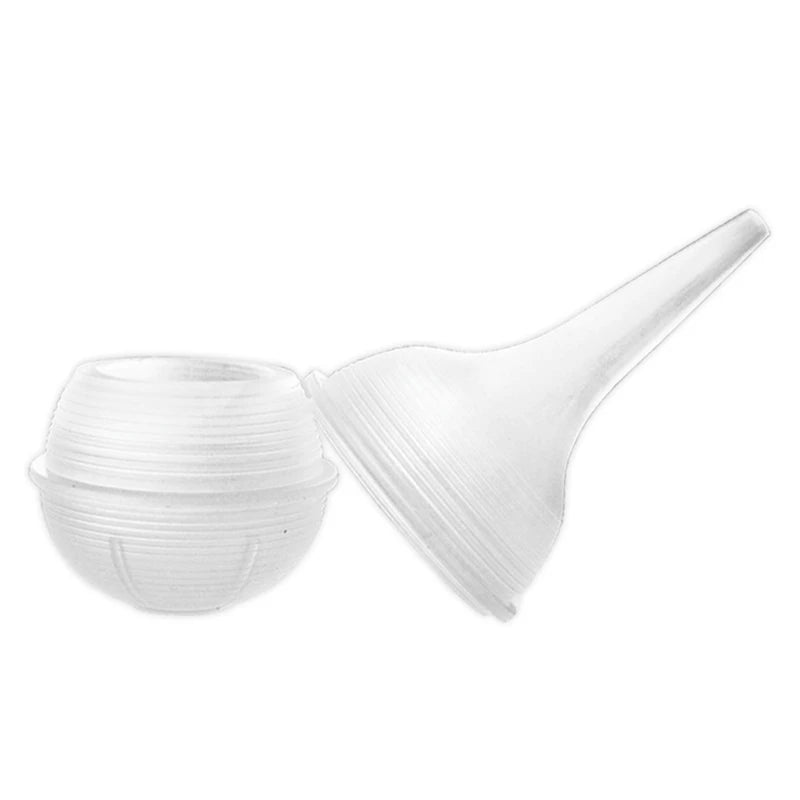Baby Nasal Aspirator Nose Aspirator Vacuum Suction Kit Nose Cleaner with Soft Silicone Nozzle Hand Squeeze Snot Remover