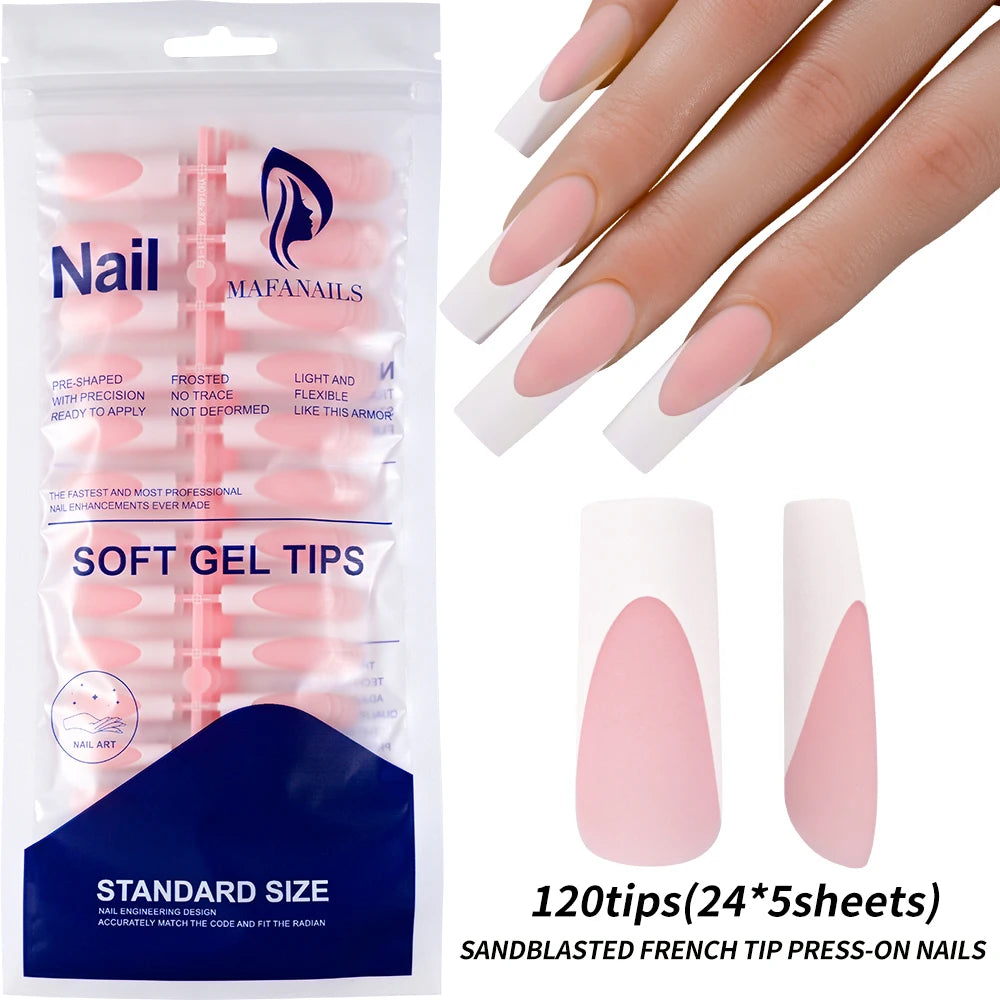 100 pcs d’ongles press-on rose clair, courts à moyens, carrés, faux ongles portables, 10 tailles, couverture complète, décoration pour doigts