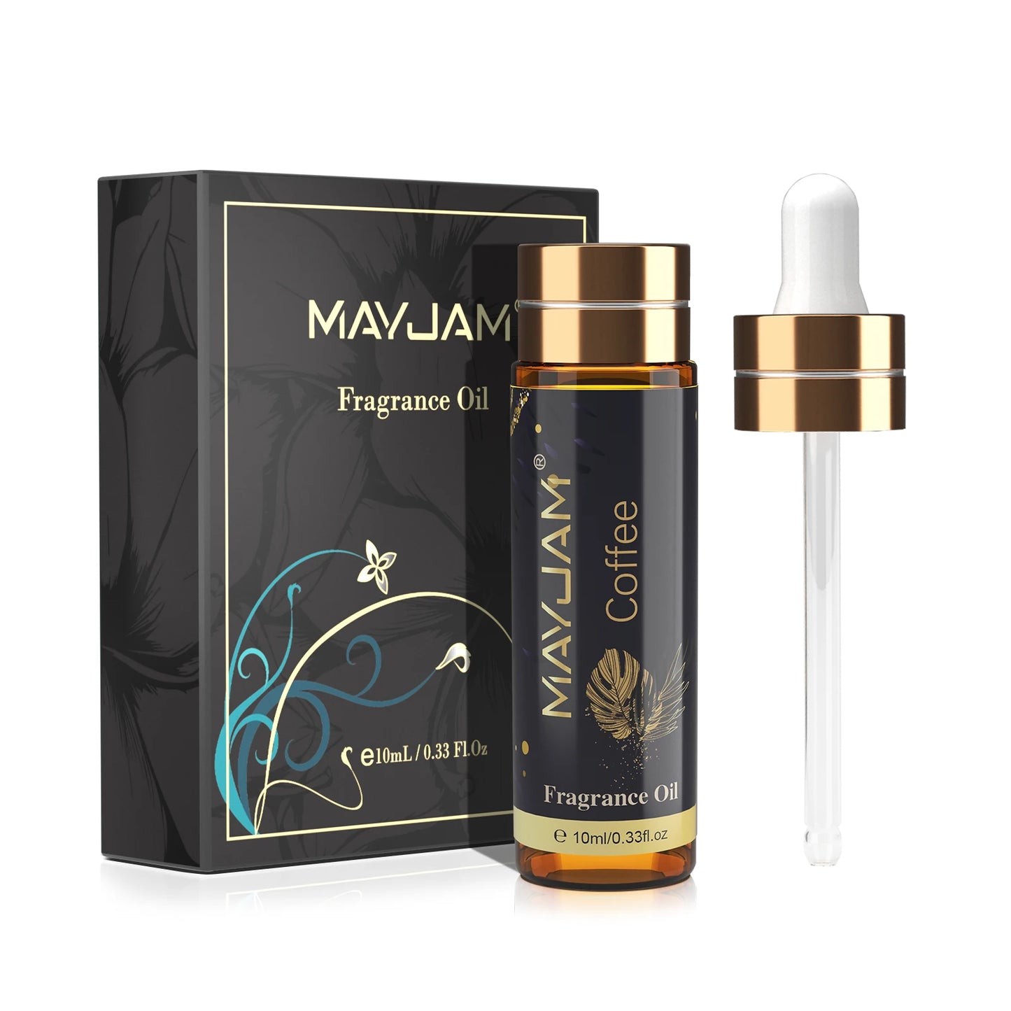 MAYJAM Fragrance Oils with Dropper Bamboo Bay Rum Forest Pine Fresh Cut Grass Rain New Aroma Oils For Humidifier Diffuser