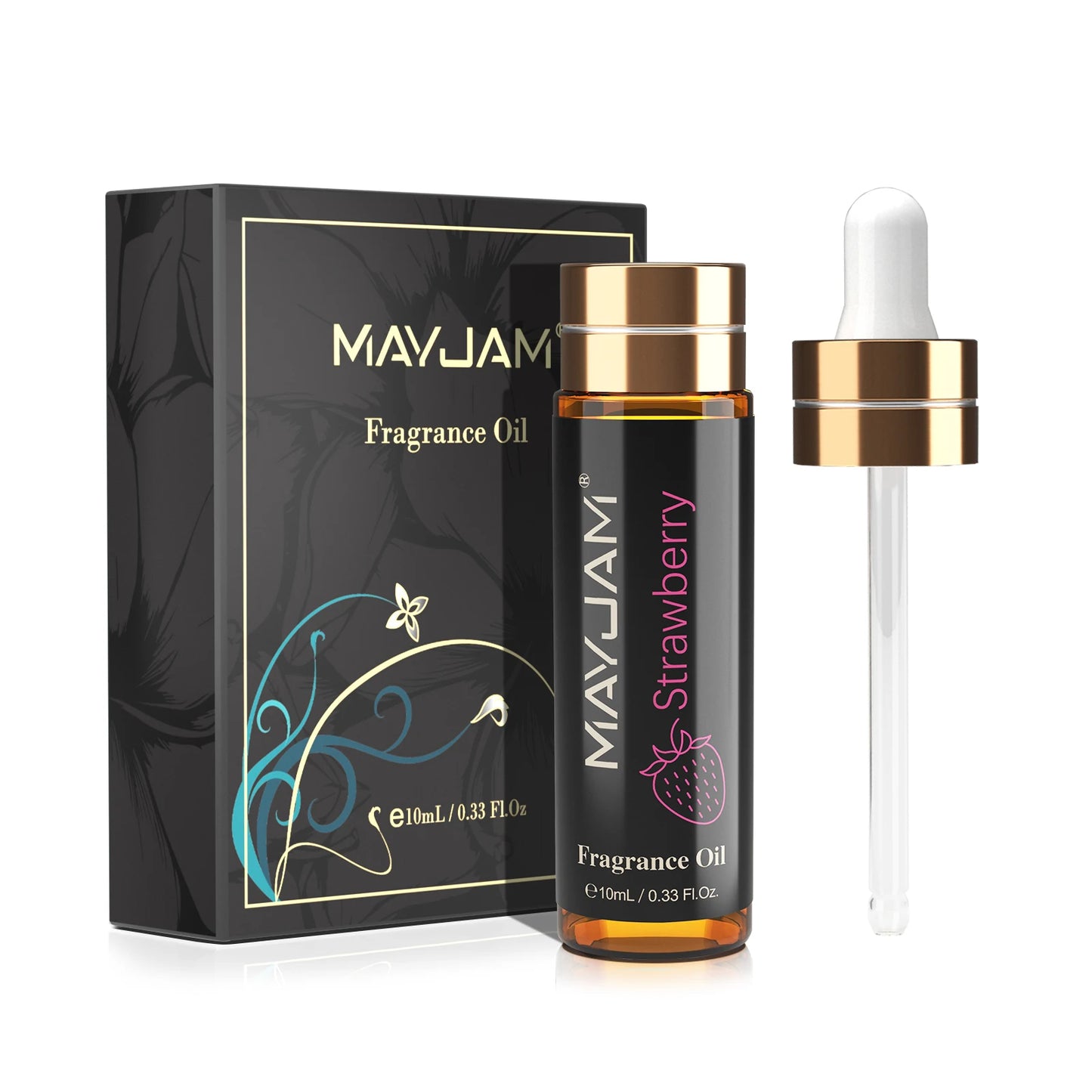 MAYJAM Fragrance Oils with Dropper Bamboo Bay Rum Forest Pine Fresh Cut Grass Rain New Aroma Oils For Humidifier Diffuser