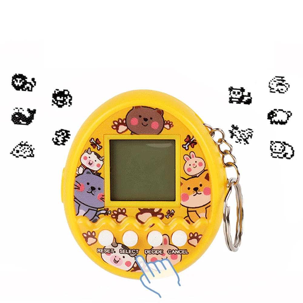Electronic Pet Game Toys Virtual Tamagotchi in Russian Original German Spanish Polish Digital Animal Toys For Kids Child Pixel