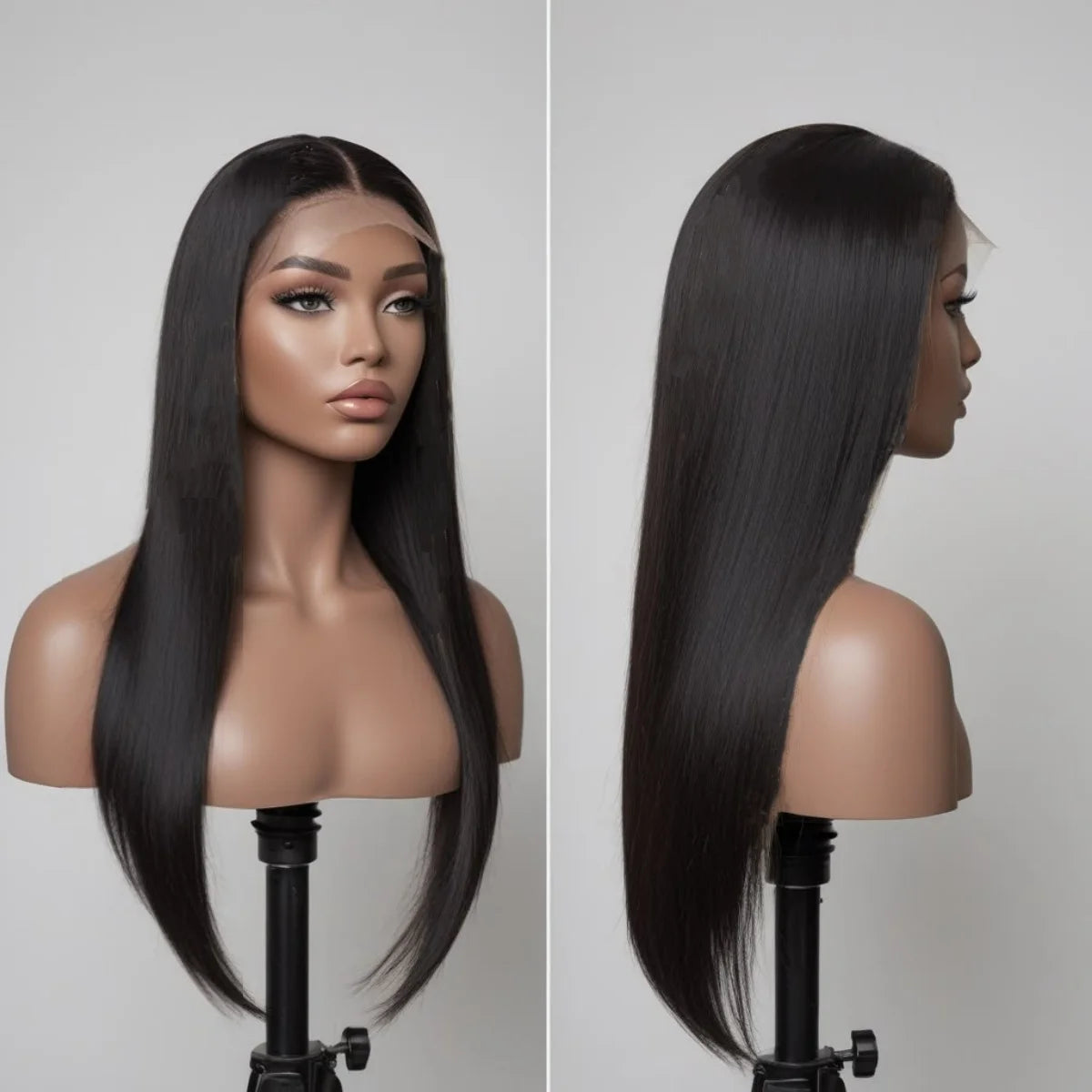 Glueless Straight Human Hair Wigs Ready To Wear 13X6 Hd Lace Frontal Wig 13X4 Front 30 40 Inch Wig 4X4 5X5 Closure Wig For Women