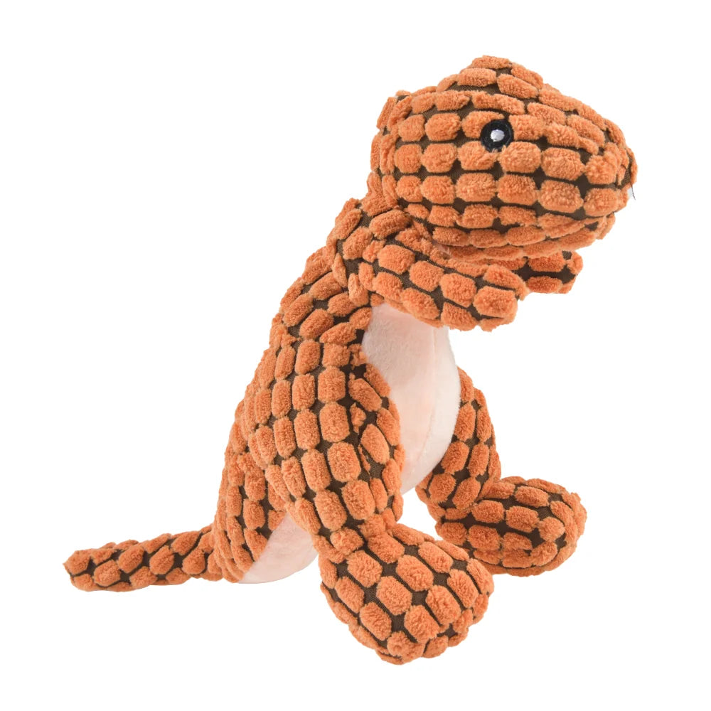 Cats and Dogs Pet Plush Dinosaur Toys Interactive Dog Chew Toys Plush Stuffed Pet Supplies Dog Toys for Small Dogs