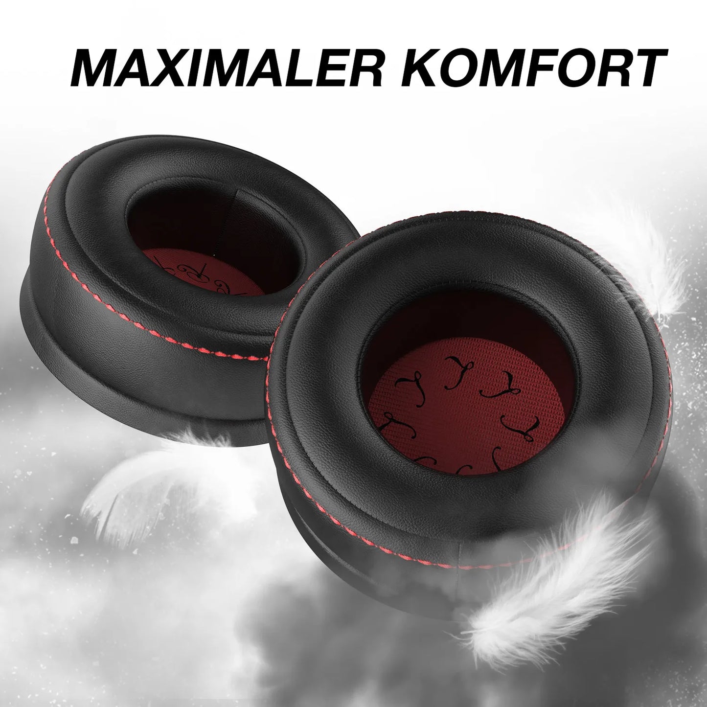 1 Pair Replacement Headphone Earpads Cushions Cover For Oneodio Pro 10/30/50/Pro C/Pro-M 95mm Over-Ear Soft Memory Foam Ear Pads