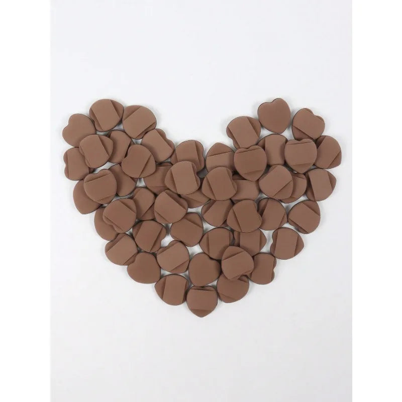 20pcs Finger Air Cushion Sponge Powder Puff Set, Makeup Puff, For Liquid Foundation, Powder Foundation, Concealer.