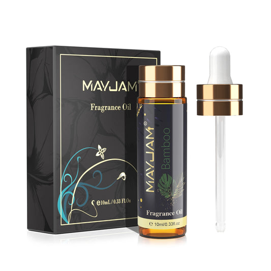 MAYJAM Fragrance Oils with Dropper Bamboo Bay Rum Forest Pine Fresh Cut Grass Rain New Aroma Oils For Humidifier Diffuser
