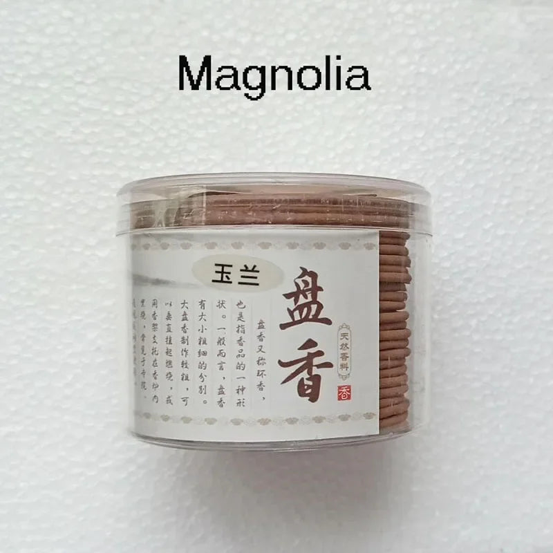 Y 48pcs/box Natural Coil Incense Aromatherapy Fragrance Indoors Indian Buddhist Sandalwood Incense Without Censer Home Fragrance