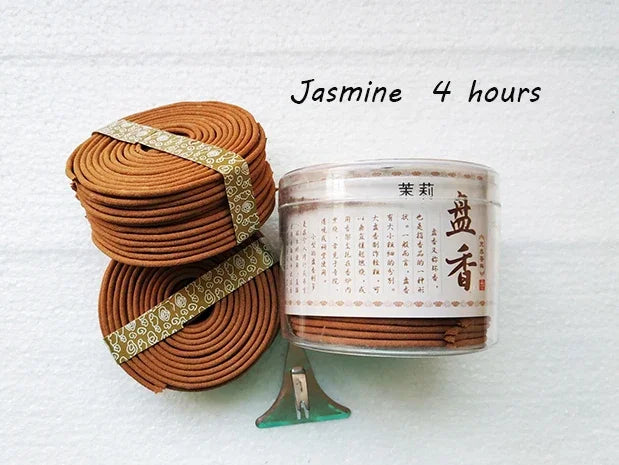 Y 48pcs/box Natural Coil Incense Aromatherapy Fragrance Indoors Indian Buddhist Sandalwood Incense Without Censer Home Fragrance